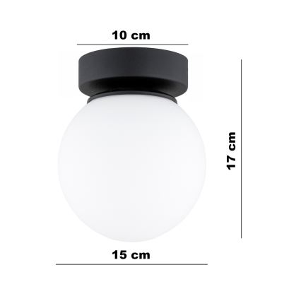 Brilagi - Spot MILO 1xE27/60W/230V negru