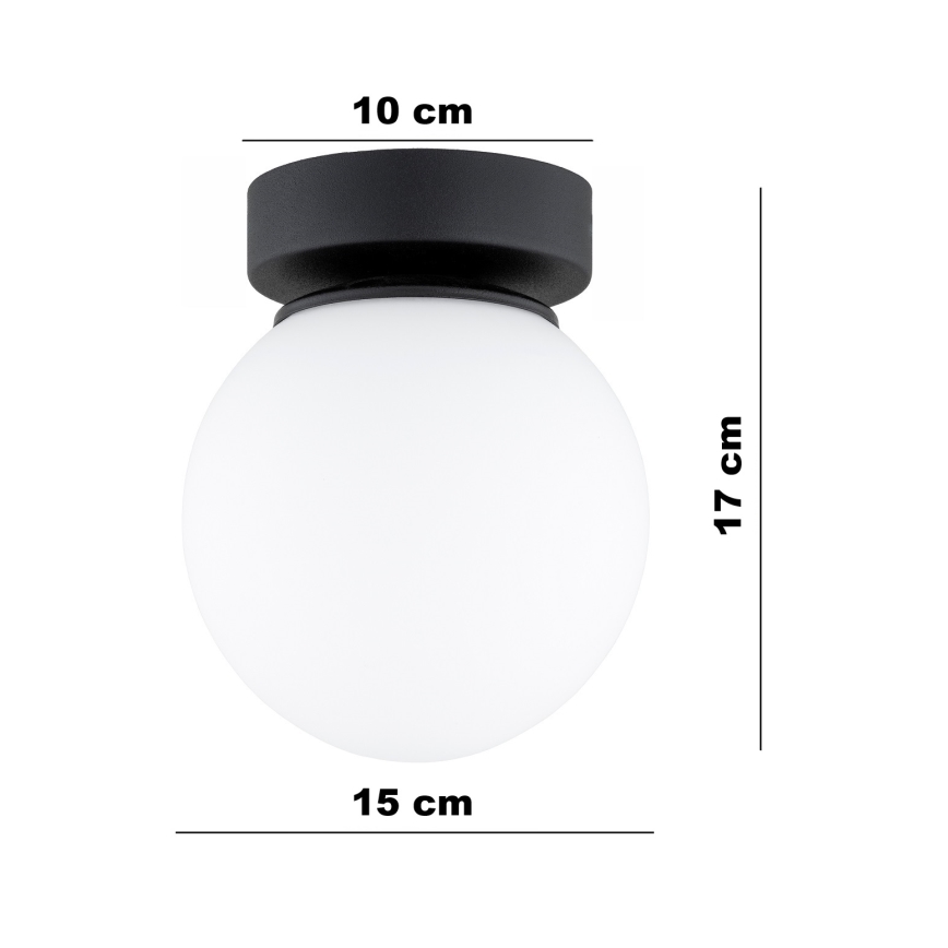 Brilagi - Spot MILO 1xE27/60W/230V negru