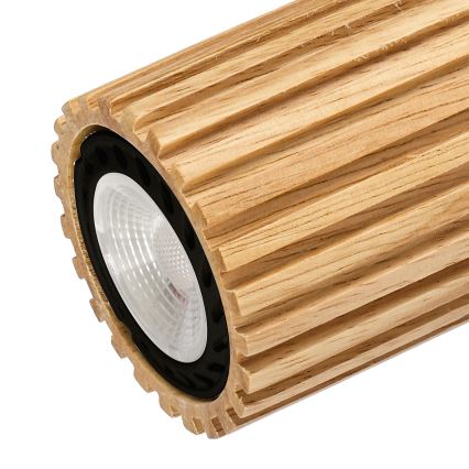 Brilagi - Spot MODERN WOOD 4xGU10/8W/230V lemn/negru