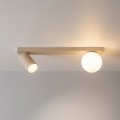 Brilagi - Spot orientabil SELE BALL 1xGU10/30W/230V + 1xG9/10W bej