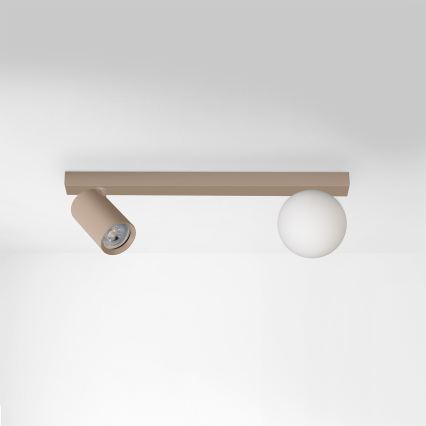 Brilagi - Spot orientabil SELE BALL 1xGU10/30W/230V + 1xG9/10W bej