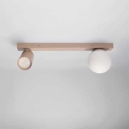 Brilagi - Spot orientabil SELE BALL 1xGU10/30W/230V + 1xG9/10W bej