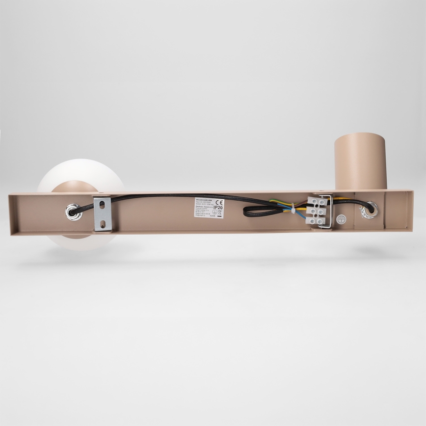Brilagi - Spot orientabil SELE BALL 1xGU10/30W/230V + 1xG9/10W bej