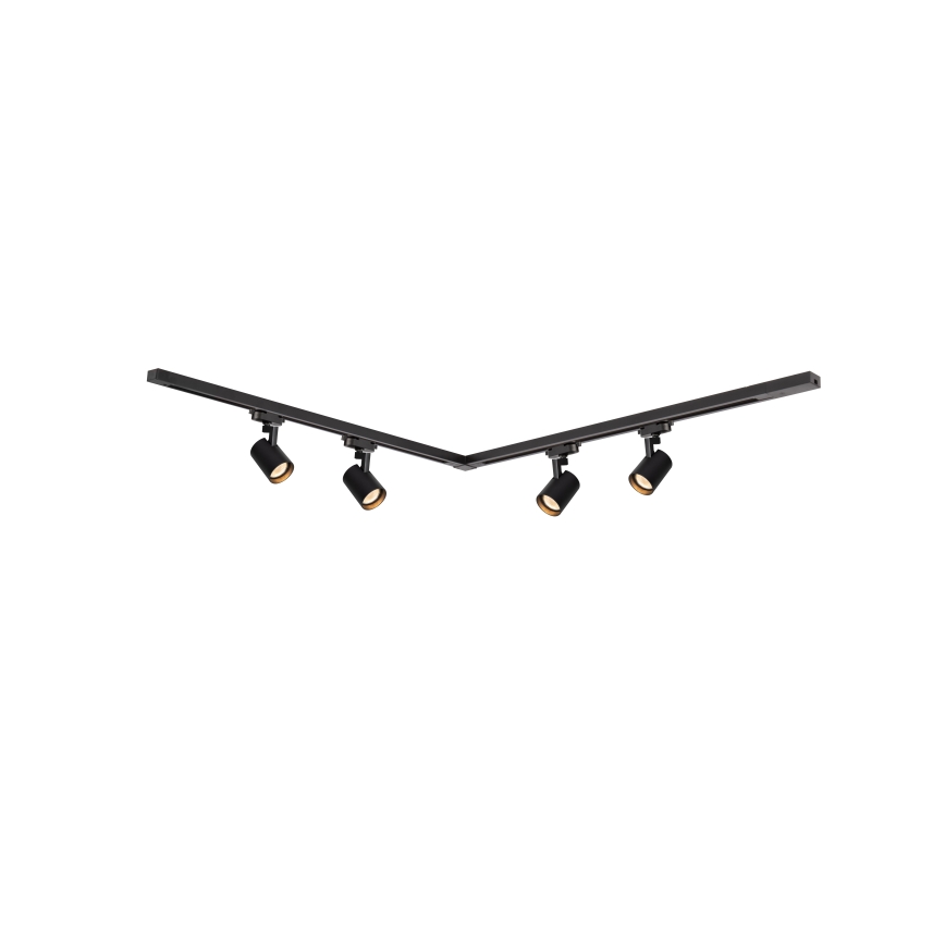 Brilagi - Spot pe șină HUSKY 4xGU10/10W/230V, negru