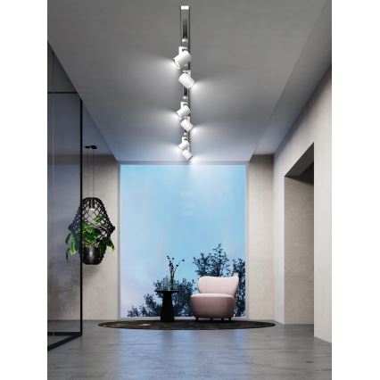 Brilagi - Spot pe șină HUSKY 6xGU10/10W/230V, alb