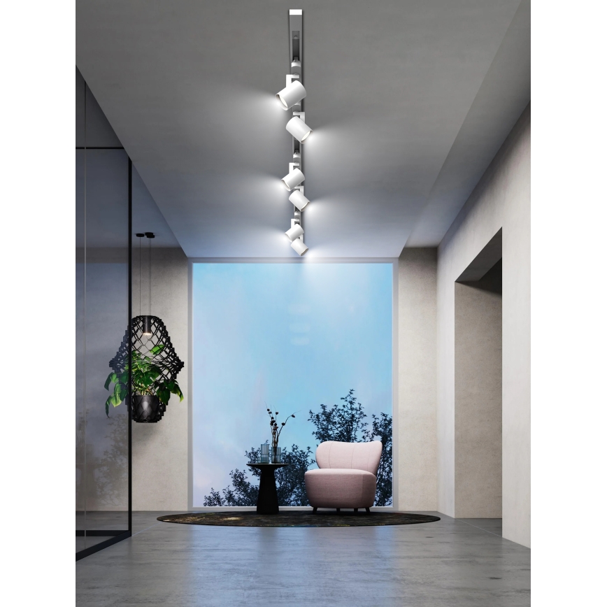 Brilagi - Spot pe șină HUSKY 6xGU10/10W/230V, alb