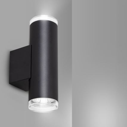 Brilagi - Aplică cu spoturi pentru baie SELE AQUA 2xGU10/30W/230V IP44 neagră