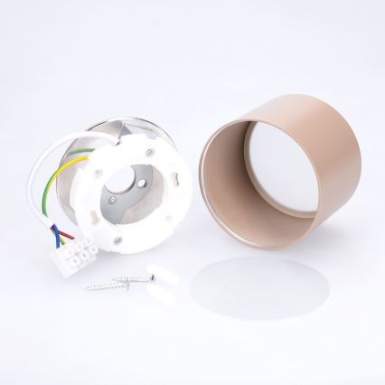 BRILAGI - Spot pentru baie SMOOTH 1xGX53/15W/230V 60x82 mm bej IP54
