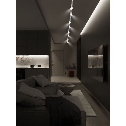 Brilagi - Spot pentru șină HUSKY 8xGU10/10W/230V, alb