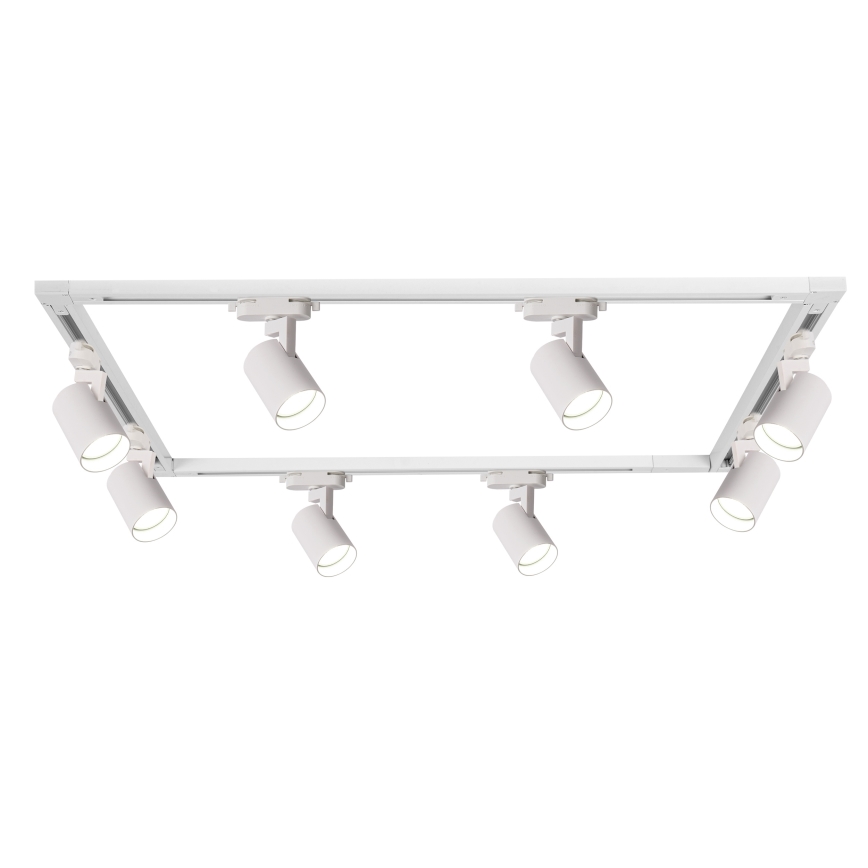 Brilagi - Spot pentru șină HUSKY 8xGU10/10W/230V, alb