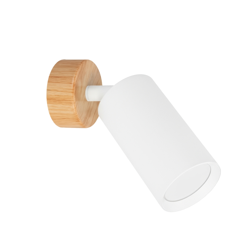 Brilagi - Spot SELE 1xGU10/30W/230V alb/decor stejar