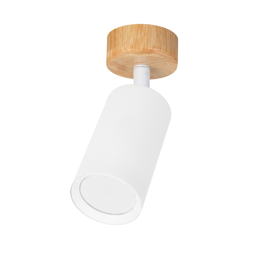 Brilagi - Spot SELE 1xGU10/30W/230V alb/decor stejar