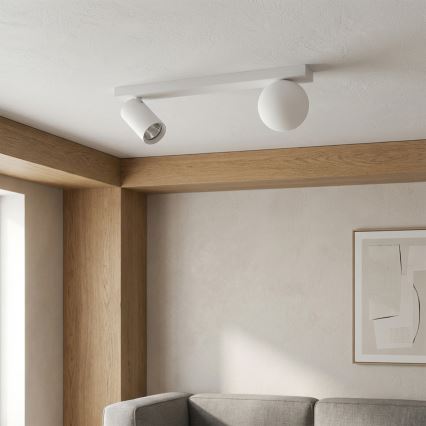 Brilagi - Spot SELE BALL 1xGU10/30W/230V + 1xG9/10W, alb