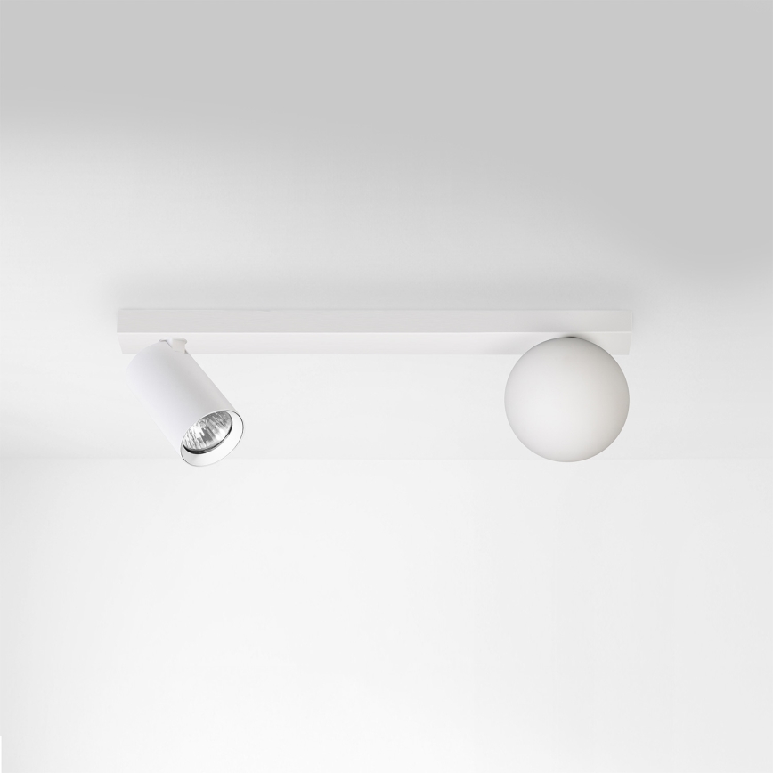 Brilagi - Spot SELE BALL 1xGU10/30W/230V + 1xG9/10W, alb