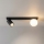 Brilagi - Spot SELE BALL 1xGU10/30W/230V + 1xG9/10W, negru