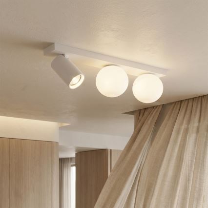 Brilagi - Spot SELE BALL 1xGU10/30W/230V + 2xG9/10W, alb