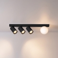 Brilagi - Spot SELE BALL, 3x GU10/30W/230V + 1x G9/10W, negru