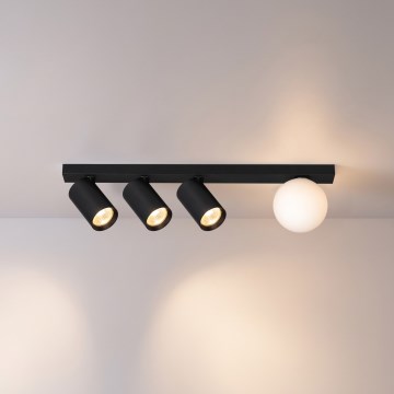 Brilagi - Spot SELE BALL, 3x GU10/30W/230V + 1x G9/10W, negru