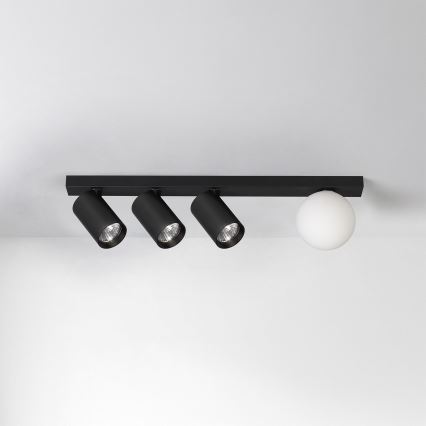 Brilagi - Spot SELE BALL, 3x GU10/30W/230V + 1x G9/10W, negru