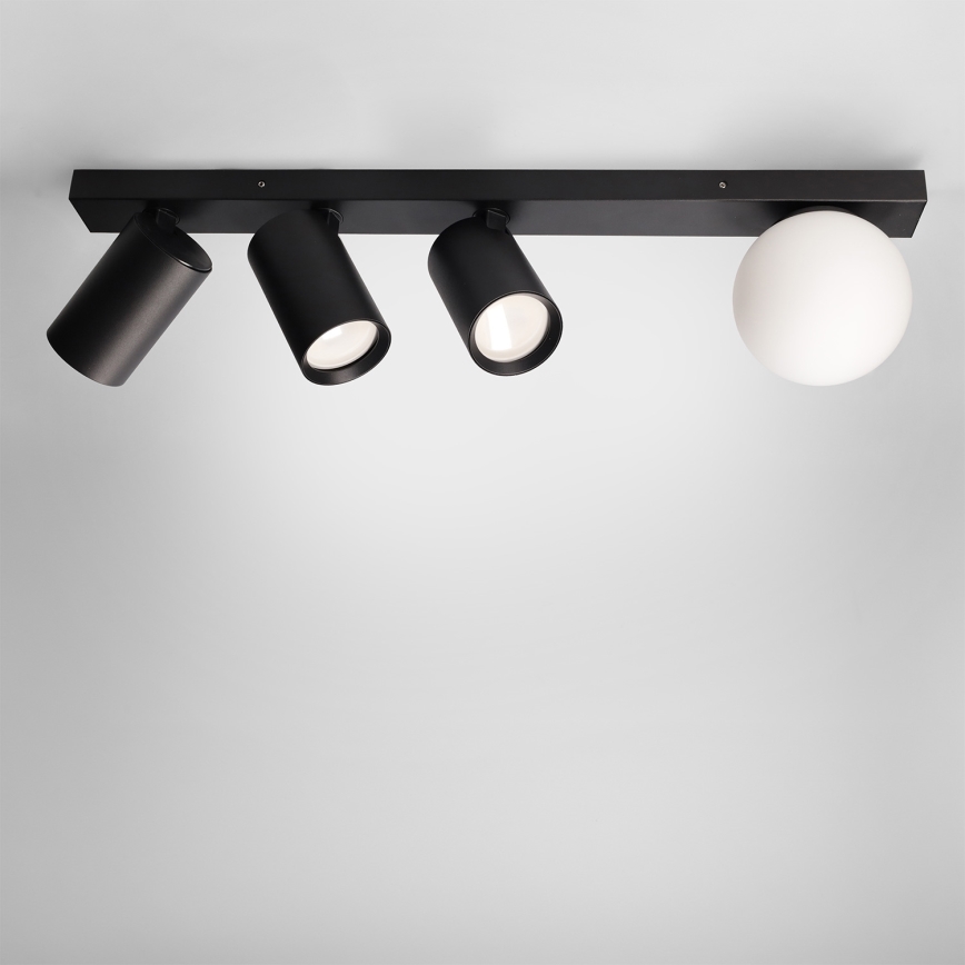 Brilagi - Spot SELE BALL, 3x GU10/30W/230V + 1x G9/10W, negru