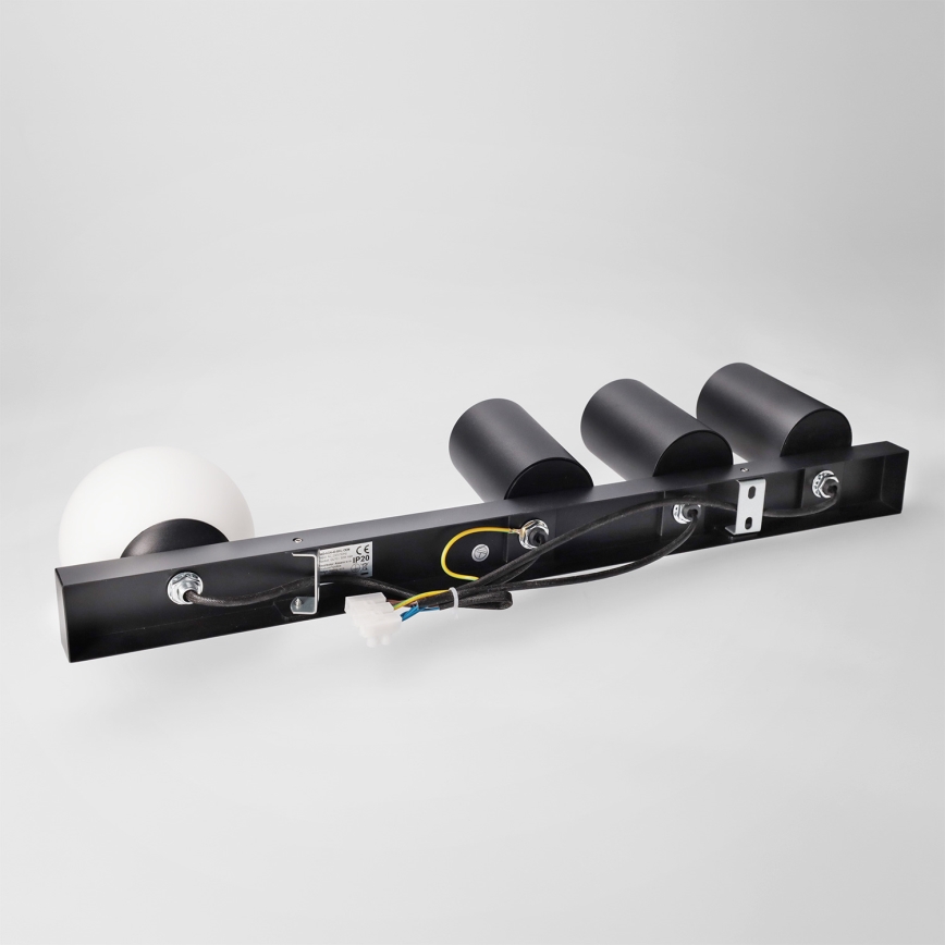 Brilagi - Spot SELE BALL, 3x GU10/30W/230V + 1x G9/10W, negru