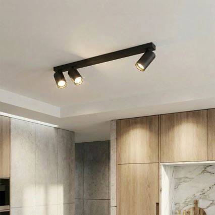 Brilagi - Spot SELE LONG 3xGU10/30W/230V, negru