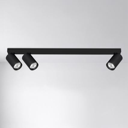 Brilagi - Spot SELE LONG 3xGU10/30W/230V, negru