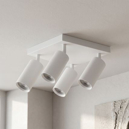 BRILAGI - Spot SELE SQUARE 4xGU10/30W/230V, alb
