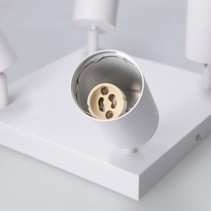 BRILAGI - Spot SELE SQUARE 4xGU10/30W/230V, alb