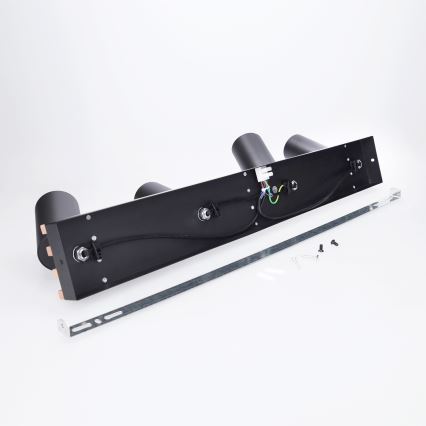 Brilagi - Spot SELE WOOD ACOUSTIC, 4x GU10, 30W, 230V, negru/lemn