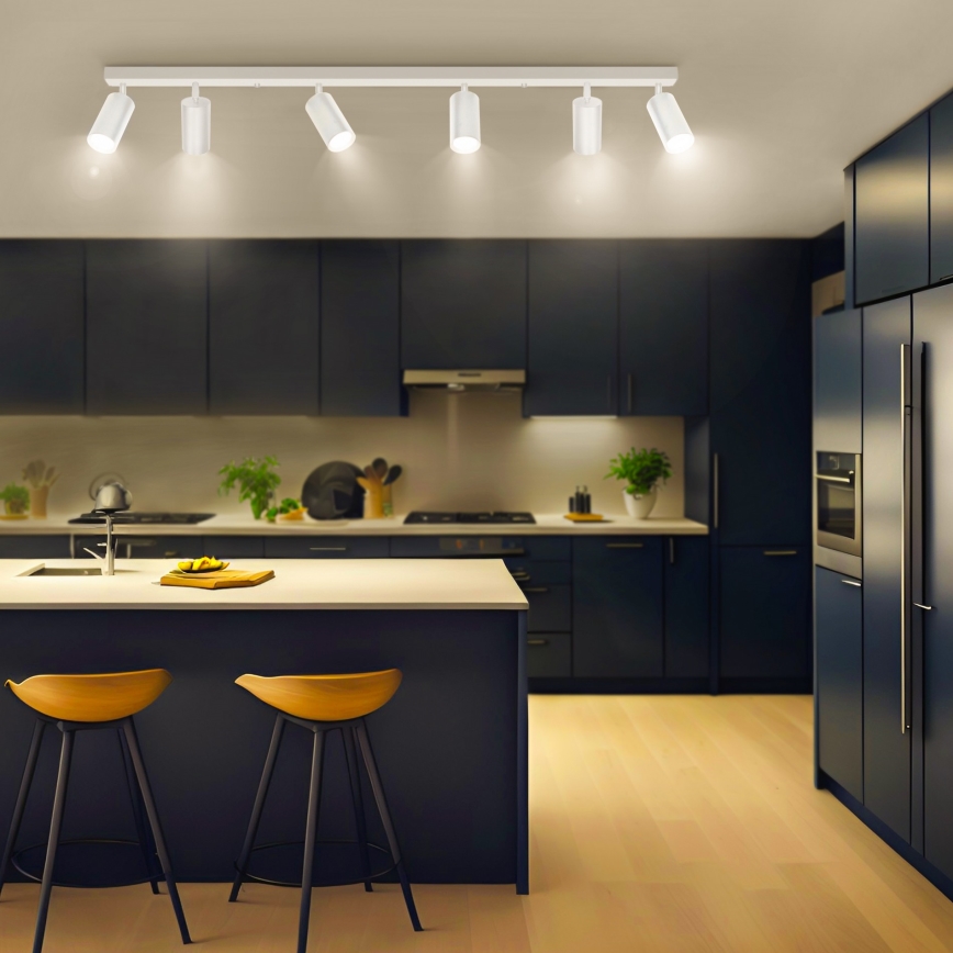 Brilagi - Spot LED RGBW reglabil SELE 6xGU10/6,5W/230V 2700-6500K alb