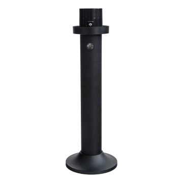 BRILAGI - Stâlp de iluminat exterior cu senzor de mișcare și de crepuscul HARBOR 1xE27/40W/230V 50 cm IP33 negru
