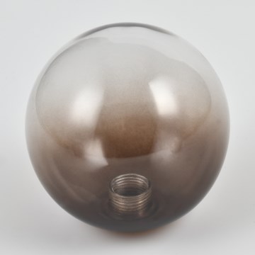 Brilagi - Sticlă de schimb pentru candelabru, aplică de perete și lampă MISTEL, MILLA Ø 15 cm, maro fumuriu