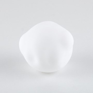Brilagi - Sticlă de schimb pentru candelabru, aplică de perete și plafonieră VULCANO G9, Ø 15 cm, albă