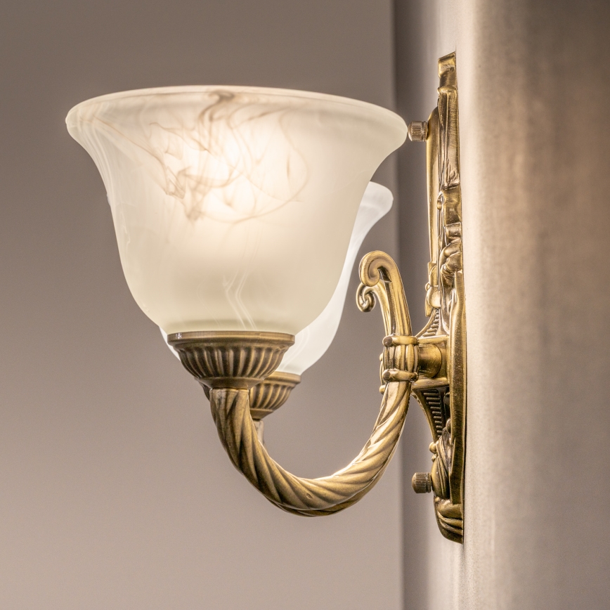 BRILAGI - Sticlă de schimb pentru candelabru și aplică CLASSIC E14, Ø 11 cm, albă