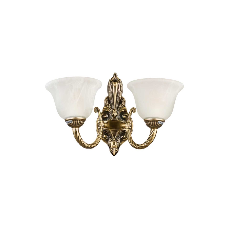 Brilagi - Sticlă de schimb pentru candelabru și aplică de perete CLASSIC E14, diam. cm, albă
