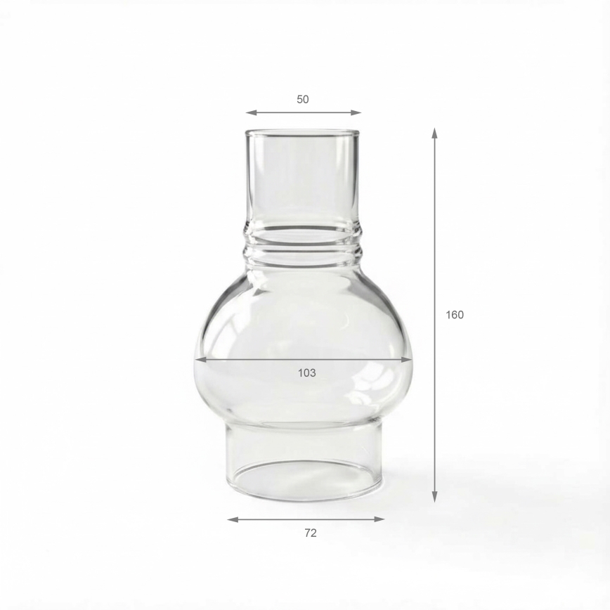 Brilagi - Sticlă de schimb pentru lampă cu petrol MERLIN