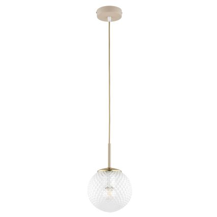 Brilagi - Sticlă de schimb universală STELLA E27, diametru 15 cm, clar/auriu