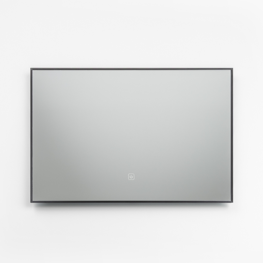 Brilagi - Oglindă LED pentru baie SUELLO LED/20W/230V 40x60 cm neagră IP44 CRI 90 reglabilă + CCT