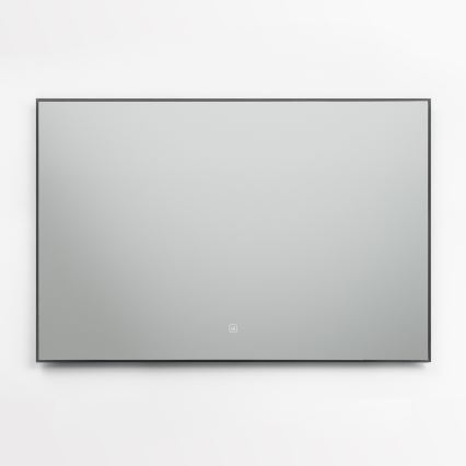 Brilagi - Oglindă de baie LED SUELLO LED/30W/230V 60x90 cm neagră IP44 CRI 90 reglabilă + CCT