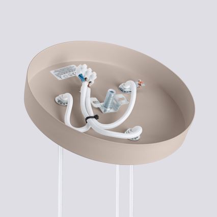 Brilagi - Suspensie LED CRESTO pe cablu, 3x GU10, 10W, 230V, taupe