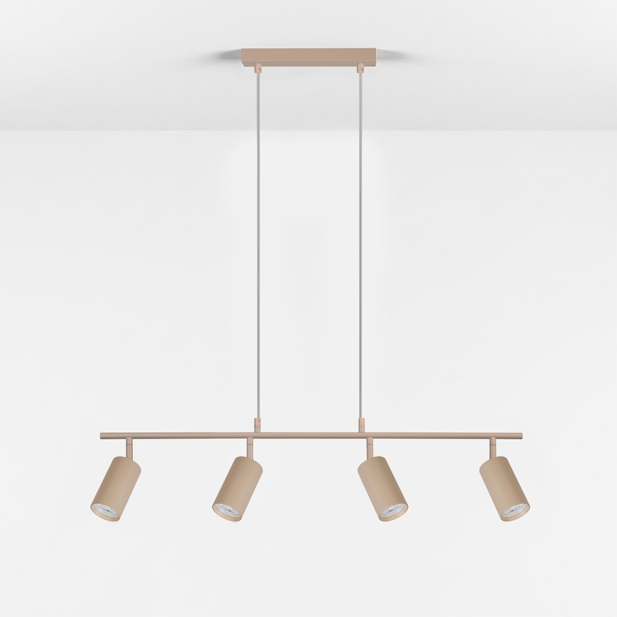 Brilagi - Suspensie pe cablu SELE, 4 x GU10, 30W, 230V, bej