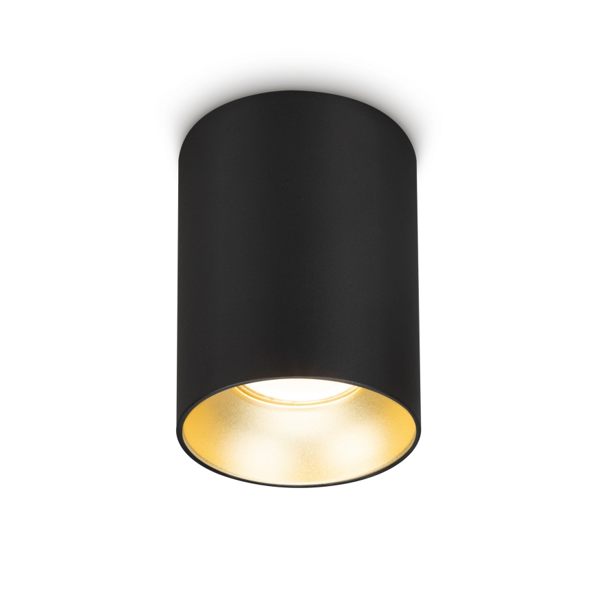 Brilagi - Spot LED RGBW TRINE reglabil, 1xGU10/4,8W/230V, 3000K, negru/auriu + telecomandă