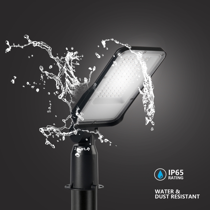 Brilagi - Lampă stradală de exterior LED URBANLIGHT LED/50W/230V, cu articulație, neagră, IP65