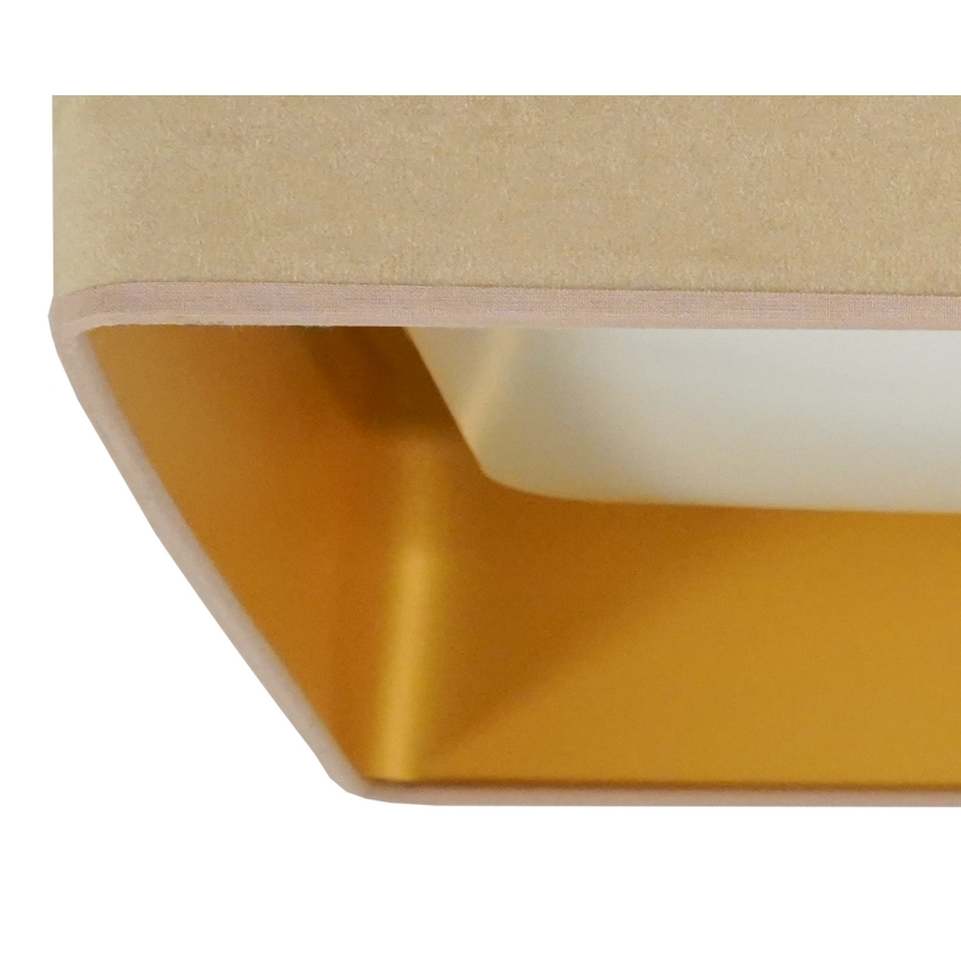 Brilagi - Plafonieră LED reglabilă VELVET SQUARE LED/24W/230V 43x43 cm 3000/4000/6500K + telecomandă bej