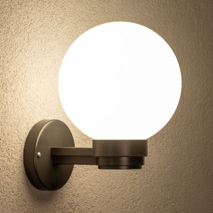 BRILAGI - Aplica LED RGBW dimmabilă de exterior HARBOR, 1x E27, 12W, 230V, 2700–6500K, IP33, antracit/alb