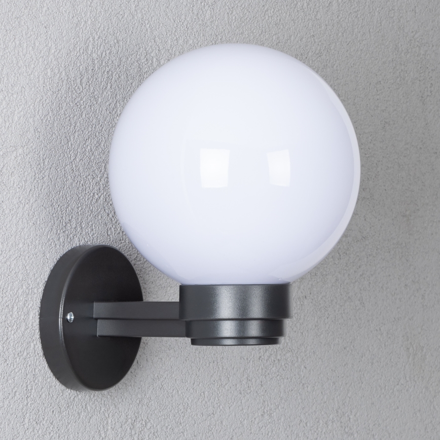 Brilagi - Aplica LED RGBW dimmabilă de exterior HARBOR, 1x E27, 9W, 230V, 2700–6500K, IP33, antracit/alb