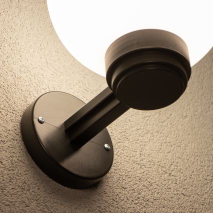 Brilagi - Aplica LED RGBW dimmabilă de exterior HARBOR, 1x E27, 9W, 230V, 2700–6500K, IP33, antracit/alb