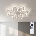 Brilagi - Ventilator de tavan cu LED dimabil LED/44W/230V 3000-6500K Ø 90 cm alb + telecomandă