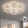 Brilagi - Ventilator de tavan cu lumină LED reglabilă LED/38W/230V 3000-6500K pr. 76 cm alb + telecomandă